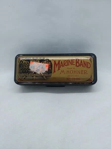 Vintage M. Hohner Marine Band Mundharmonikas #1896 und goldfarbene Sonderedition - Bild 1 von 17