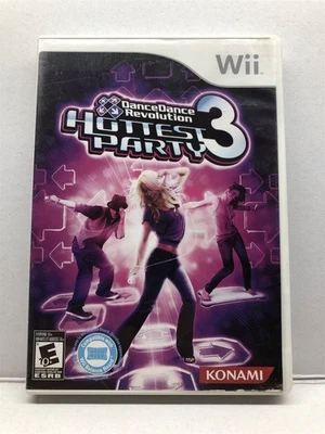 Dance Dance Revolution: Hottest Party 3 (Nintendo Wii, 2009) Complete Tested - Image 1 of 4