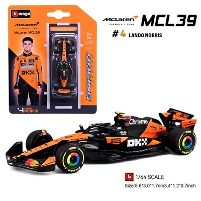 2025 F1 Lando Norris AUS GP Edition McLaren Racing MCL39 Diecast Car Model 1:64 - image 1 of 4