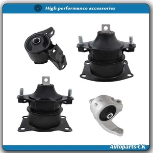 4× For V6 3.7L 2007-2009  New Engine Mounts & Transmission Mount Set - Picture 1 of 12