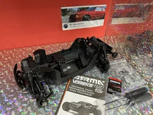 Arrma VORTEKS 223S BLX 1/10 4x4 Truck RED Chassis Slider V4 Roller Servo 3s - Picture 1 of 7