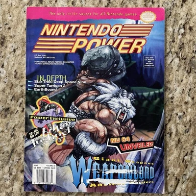 Nintendo Power Magazine Volume 73 June 1995 Primal Rage Poster - Изображение 1 из 4