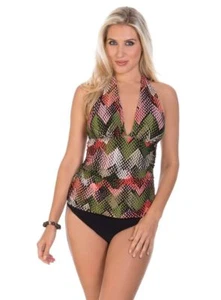 Nwt Magicsuit Von Miraclesuit Matrix April Tankini 2pc Satz Badeanzug Damen - Picture 1 of 5