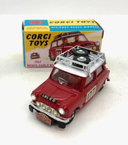 39800 CORGI TOYS / REEDITION / 339 BMC MINI COOPER S WINNER MONTE CARLO 1967 - Foto 1 di 5