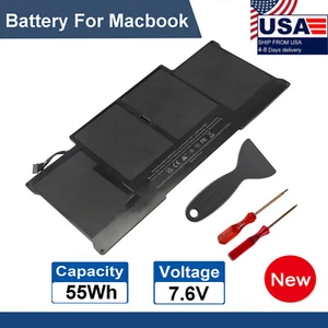 A1369 A1466 Battery For Apple Macbook Air 13" 2011 2012, 2013-2017 A1405 A1496 - Picture 1 of 13