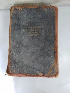 Vintage Funk & Wagnalls Practical Standard Dictionary - Some Illustrations - Picture 1 of 12