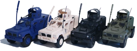 Modular Armored Range Vehicle (MARV) 1:18 action figure vehicle military MRAP Cover