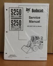 Bobcat S250 Skid Steer Loader Service Manual Shop Repair Book 1 Part # 6901752