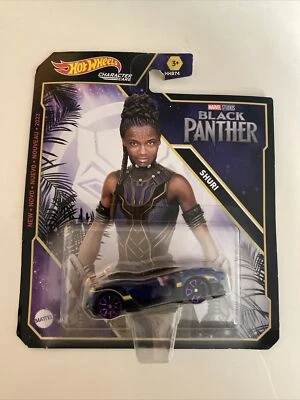 Coche Mattel Hot Wheels Marvel Disney Black Panther Shuri 2023 - Nuevo Foto 1 de 2
