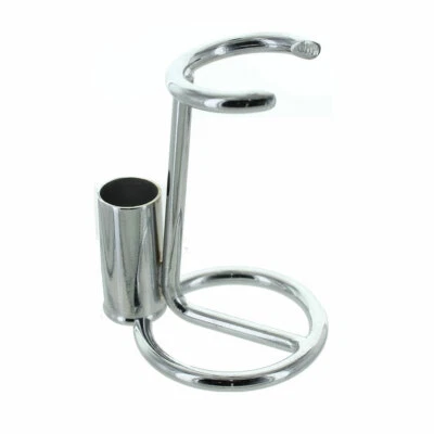 Omega 226 Navaja y Cepillo de Afeitar Soporte Cromo Foto 1 de 2