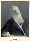 Der Berliner Professor Für Anatomie Wilhelm Wadeyer Histor. Memorabile 1910