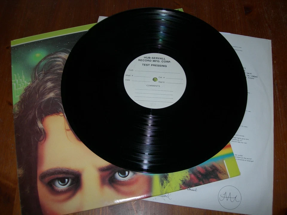 Peter Hammill-Vision-USA Testpressing LP-New-Van der Graaf Generator. - Image 1 of 1