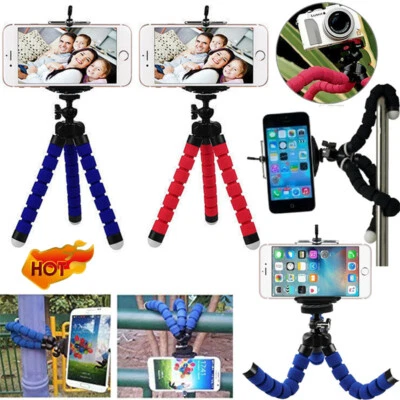 Universal Mini Mobile Phone Tripod Stand Grip Holder Mount For Camera iPhone UK. - Image 1 of 4