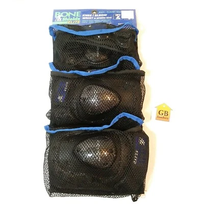 Protectores de muñeca de codo de rodilla tamaño pequeño Bone Shieltz Elite con bolsa  Foto 1 de 3