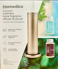 🤩$230 Value🌟 Homedics SereneScent Aroma Diffuser with 2 scent bottles