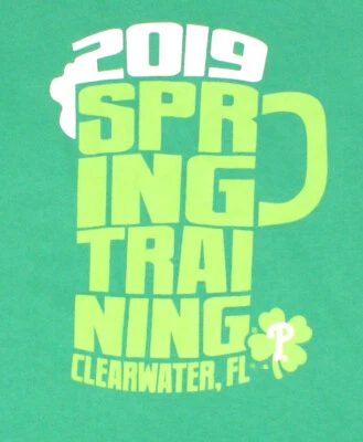 47 Brand Philadelphia Phillies 2019 MLB Spring Training T Shirt, Size Small - Image 1 of 2