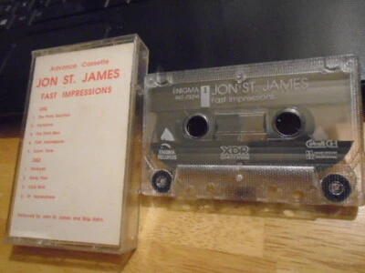 RARE PROMO Jon St James CASSETTE TAPE Fast Impressions STACEY Q Soft Machine SSQ - Image 1 of 2
