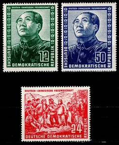 Germany East GDR DDR 1951, Mi#286-288, Sc#82-84, Mao Tse-tung, MNH! 320€! - Picture 1 of 1