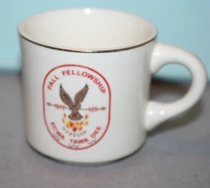 VINTAGE BSA BOY SCOUT EGWA TAWA DEE 129 FALL FELLOWSIP 1972 COFFEE MUG - Picture 1 of 1