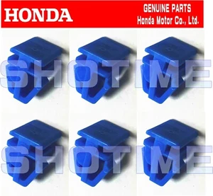 HONDA OEM 94-97 ACCORD EX LX SE Side Door Rear Protector Molding Clip 6 pcs set - Picture 1 of 1