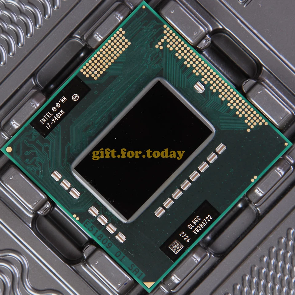 Original Intel Core i7-940XM 2.13 GHz Quad-Core (BY80607002526AE) Processor CPU - Image 1 of 1