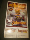 2000 Washington Redskins Weekly numéro 1 affiche promotionnelle recto verso Tre' Johnson