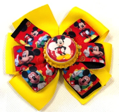 Красивые банты для волос в стиле Микки Мауса для девочек. - Изображение 1 из 2