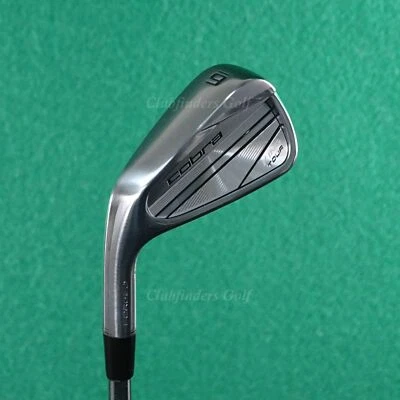 LH Cobra King Tour Forged CB 2023 Single 6 Iron DG 105 VSS Pro X100 Steel XStiff - Image 1 of 2