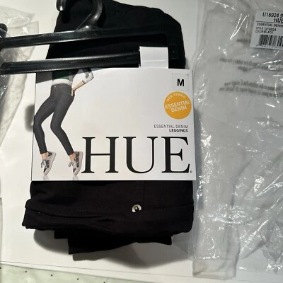 Legging Denim Hue Essential Indigo Wash Sixe M Nuevo con Etiquetas Foto 1 de 2