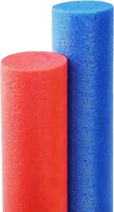 Deluxe Floating Pool Noodles - Super Thick Foam Tubes, 52 Inches, Assorted Color - Picture 1 of 12
