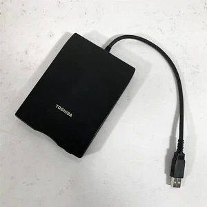 Toshiba USB FDD Kit External Floppy Drive Model No. PA3109U-1FDD (Black) - Afbeelding 1 van 4