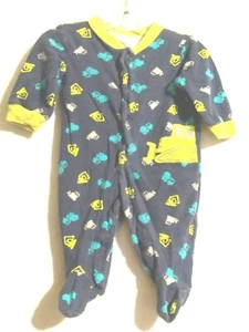 0-3 Monate Carter Construction Boy Sleeper - Bild 1 von 4