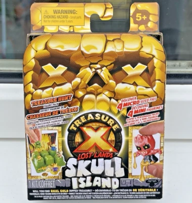 MOOSE ENTERPRISE TREASURE X LOST LANDS SKULL ISLAND TREASURE HUNT PACK *SEALED* FIND REAL GOLD!!