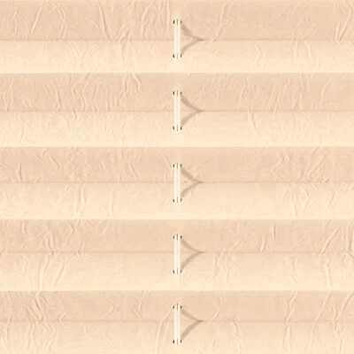 Klemmfix-Plissee-verpannt für Fenster & Tür Rollo Klemmplissee Sichtschutz easy - Bild 1 von 4