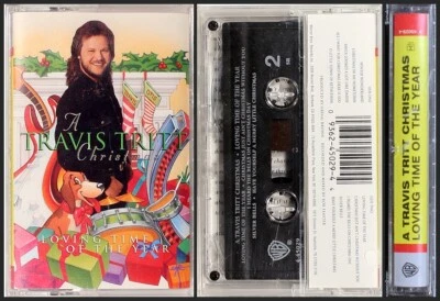Travis Tritt Christmas NEW SEALED 1993 Cassette Tape 50294 Warner Brothers  - Image 1 of 4