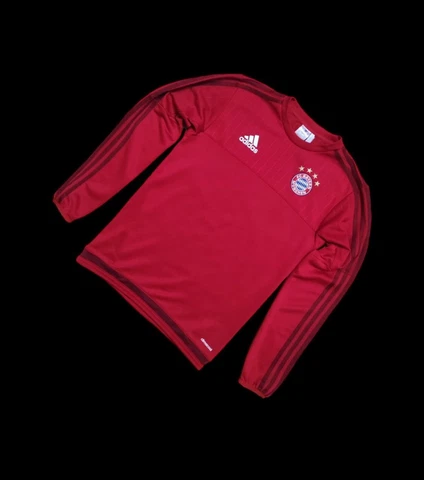 Adidas Bayern Munich Size Mens XS-S Vintage Sweatshirt Football Soccer Team Cover
