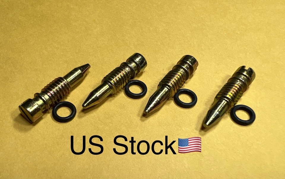 (4) 84-86 Honda Nighthawk 700 S Carburador Flotador Tazón Drenaje Tornillo Tornillo Tapón Foto 1 de 1