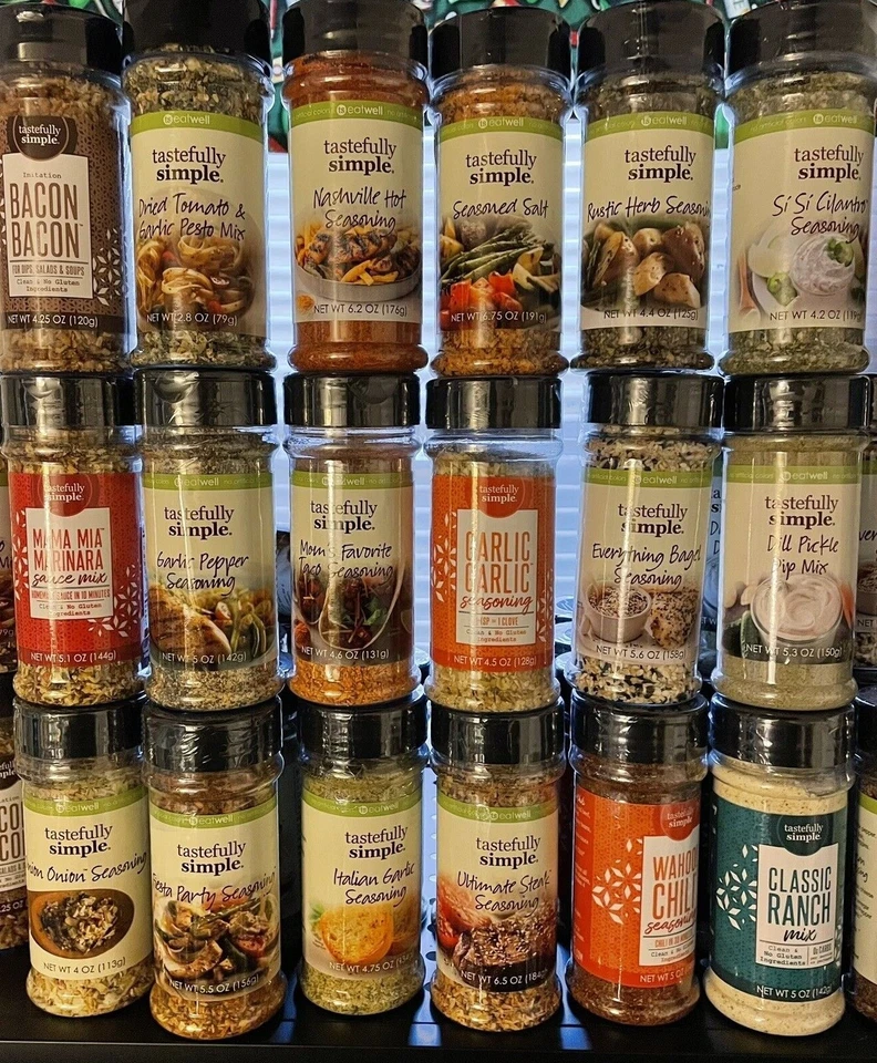 2 condimentos simples con buen gusto - sellados de fábrica - ¡Envío gratuito! ¡Tú eliges! Foto 1 de 1