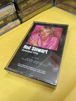 Rod Stewart Greatest Hits sealed Cassette Tape - Image 1 of 3