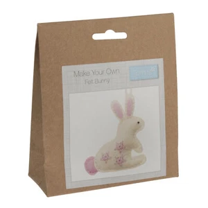 Trimits - Make Your Own Felt Bunny Kit - Rabbit- Easter - Cute - Picture 1 of 3