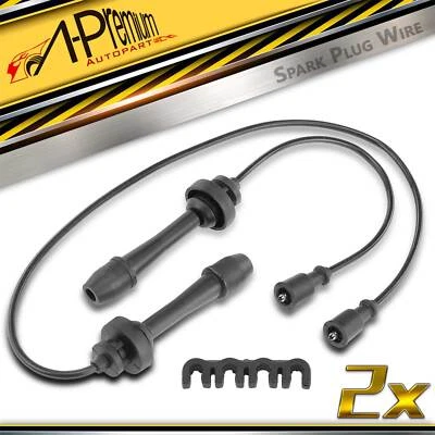 2Pcs Spark Plug Wire Set w/o boots for Mazda Protege 2001-2003 Protege5 L4 2.0L - Image 1 of 4