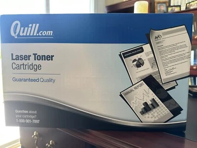 Quill HP 507A / CE400A Black Toner Cartridge, High Yield - Factory Sealed - Image 1 of 4