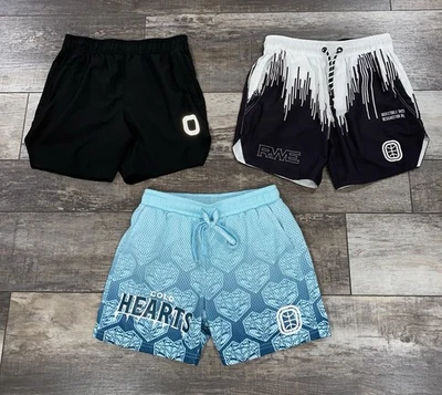 Boys Large Overtime Shorts Basketball Athletic Black Blue White EUC Sporty Lot - Image 1 of 4