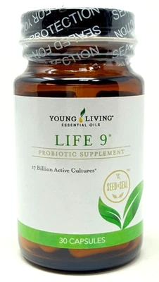 Young Living LIFE 9 Probiotic Supplement - 30 Capsules - New & Sealed - Image 1 of 2