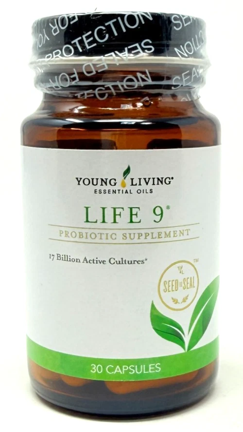 Young Living Essential Oils Life 9 Probiotic Supplement Digestion