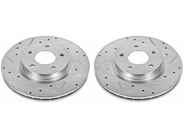 Conjunto de rotor de freio dianteiro para 2007-2010 Chrysler Sebring 2008 2009 TY643DB - Imagem 1 de 1