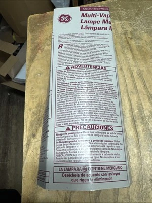 NEW IN BOX GE Lighting 18904 MVR400/U/ED28 Light Bulb Lamp Multi-Vapor 22JS2506 - Image 1 of 4