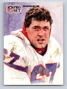 1991 Pro Set - All-AFC Team Kent Hull #412 Buffalo Bills - Picture 1 of 2