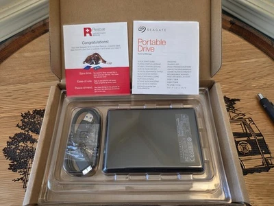 Seagate Portable 1 TB External Hard Drive HDD STGX1000400 Black 2N1AP4-500 NOB - Image 1 of 2