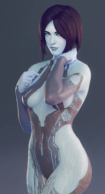 Cortana Halo 4 Scale Resin 3D printed GK unpainted Statue Figure - Photo 1/4